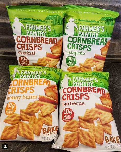 Farmers Pantry Cornbread Crisps Original Honey Butter Jalapeno And