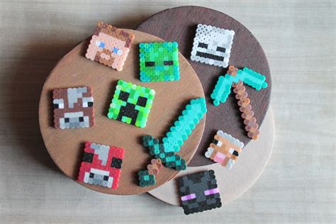 Minecraft Perler Beads Steve