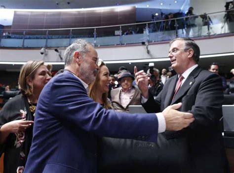 Senadoras Y Senadores Del PAN Con El Secretario De Relaciones