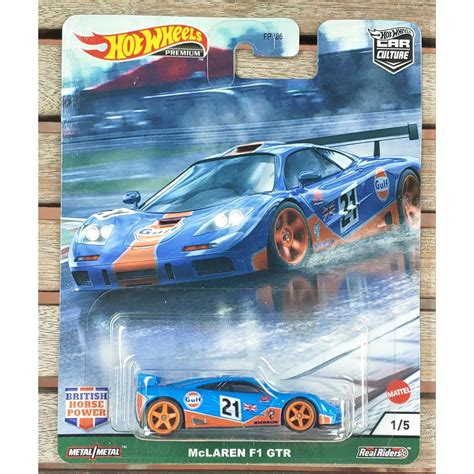 Xe mô hình tỉ lệ 1 64 Hot Wheels bánh cao su car culture Mclaren F1 GTR 1 5 Shopee Việt Nam