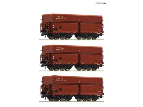 Roco H Tlg Set Selbstentladewagen Csd Modelleisenbah