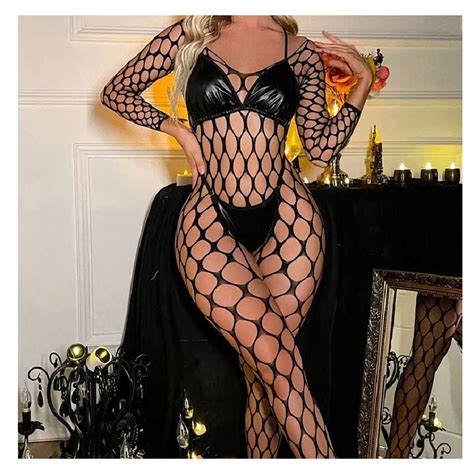 Plus Size Fishnet Lingerie Set Eros KE Lingerie