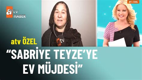 atv ÖZEL Müge Anlı Sabriye Teyzeye yardım elini uzattı atv Ana