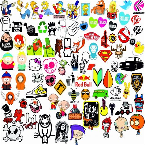 Рисунки для наклейки с модными рисунками (36 фото)