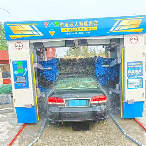 Thailand Rollover Automatic Car Wash Machine Price With Chassis Washing