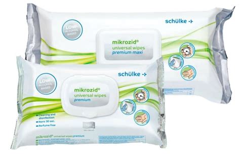 schülke Desinfektionstücher mikrozid universal wipes premium Co med