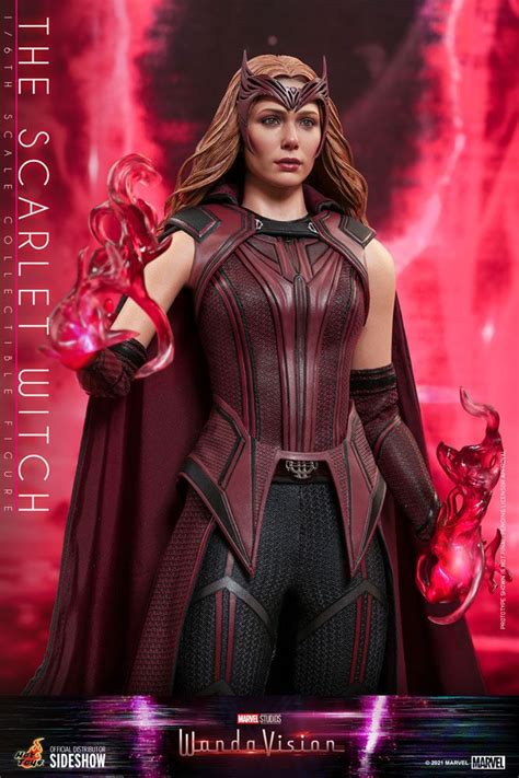 The Scarlet Witch Sixth Scale Collectible Figure By Hot Toys Scarlet Witch Scarlet Witch