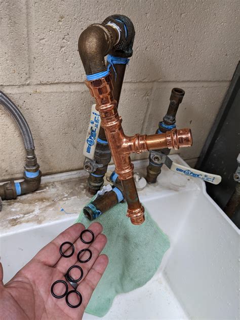 no need for the O-rings. : r/Plumbing