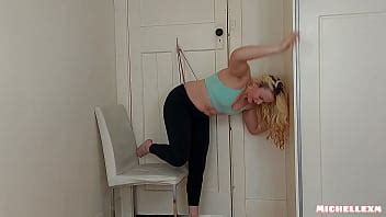 Thong Hanging Wedgie With Thick Blonde Michellexm XNXX