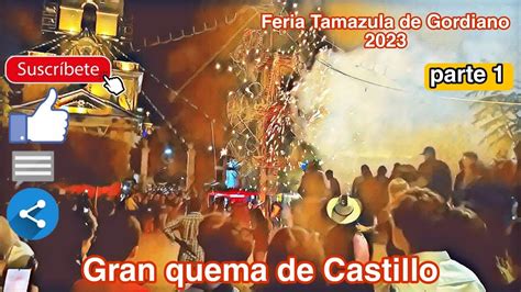 Incre Ble Quema De Castillo En La Feria De Tamazula De Gordiano Jalisco