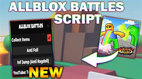 NEW Allblox Battles Script PASTEBIN 2024 COLLECT ITEMS INFINITE