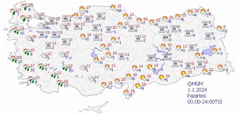 Meteorolojiden Yeni Y L N Ilk G N I In Sa Anak Uyar S Te Il Il