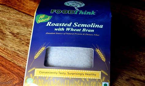 Semolina with Wheat Bran | Bake Healthy