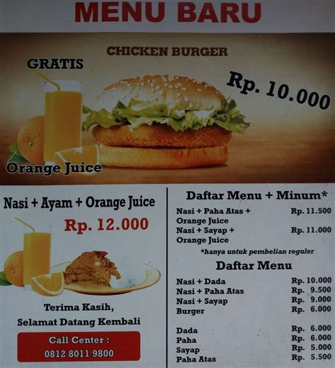 Nanda Chicken Burger Terdekat Restoran Dan Tempat Makan Restaurant