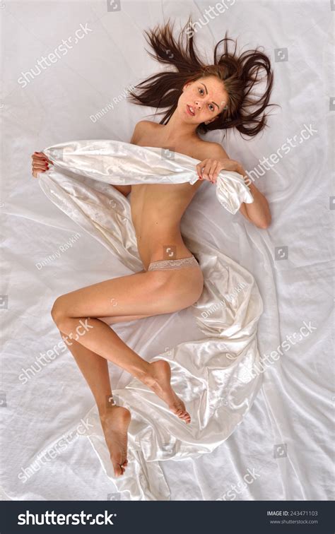 Beautiful Naked Woman Panties Laying On Stock Photo Shutterstock