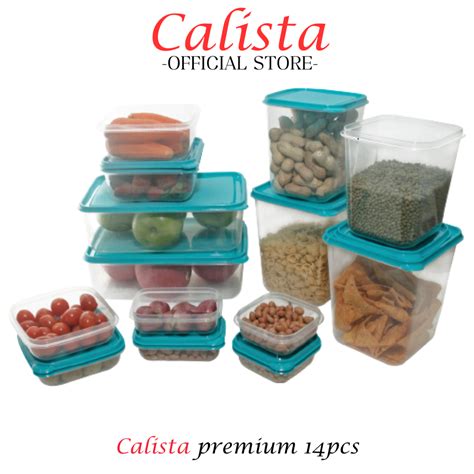 Jual TOPLES CALISTA OTARU BENING 14PCS TEMPAT BUMBU DAPUR SAYUR FOOD