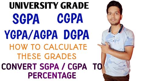 What Is Sgpa In University How To Calculate Sgpa And Cgpa Convert