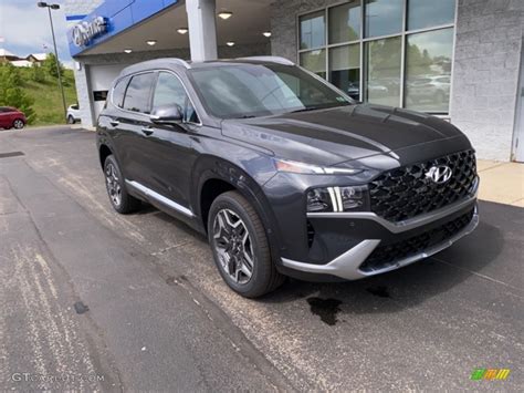 2021 Portofino Gray Hyundai Santa Fe Calligraphy AWD 141955369 Photo