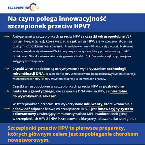 Skład i jakość szczepionek przeciw HPV Szczepienia Info