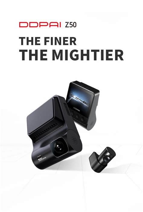 DDPAI Z50 4K Dual Dashcam with GPS — Dashcameras.in