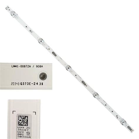 Tiras 5 Led Samsung UE55AU7105K BN96 50316A LM41 00872A