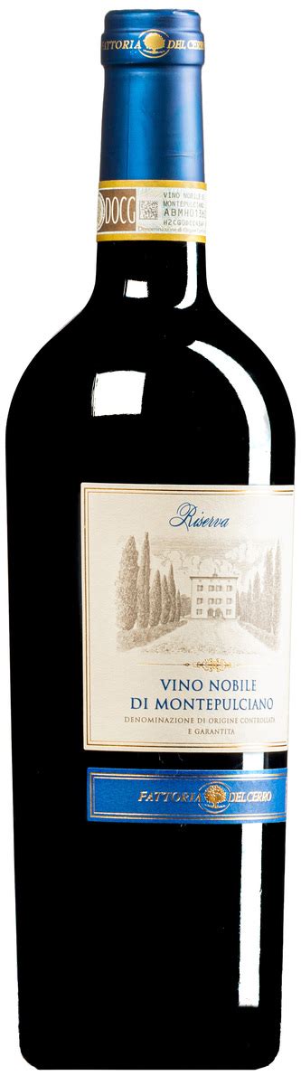 Vino Nobile Di Montepulciano Riserva Docg Superiore De