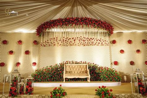 wedding outfit wedding tattoo idea stage design stage lighting wedding stage weddin… | Reception ...