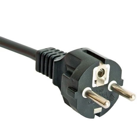 Europe Power Cord 16 3 Wire CEE7 7 Schuko Straight Plug EU Germany