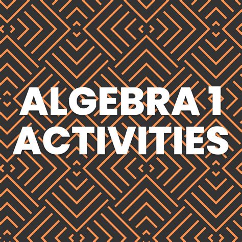 Free Printable Algebra Activities to Engage Students | Math = Love