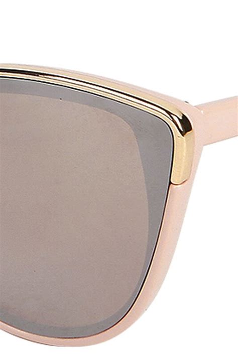 Rosé Gold Cat Eye Sonnenbrille Emp