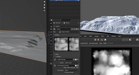 height map - Displacement Heightmap is not tall enough - Blender Stack ...