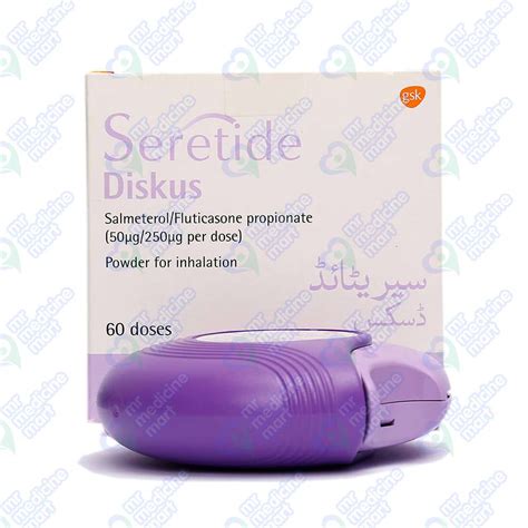 Seretide Diskus Evohaler 50 250mcg Spray