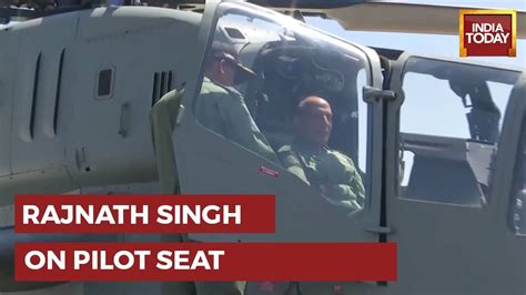 Rajnath Singh All Set To Take Sortie Of Newly Inducted Light Combat