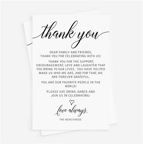 Buy All Ewired Up Thank You Place Cards Wedding Rehearsal Dinner