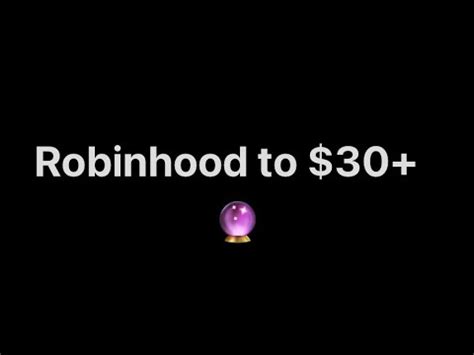 ROBINHOOD STOCK PREDICTIONS Is Robinhood A 30 Stock Hood Sp500