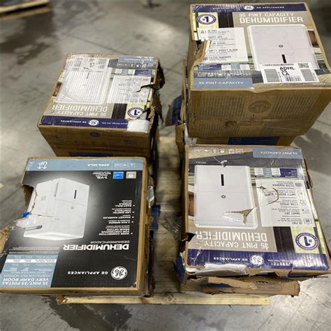 Dallas Location Ge 35 Pt Dehumidifier With Smart Dry Pallet 13 Units