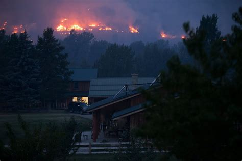 Photos And Video Wildfires Burn Across North Central Washington The