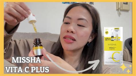 Missha Vita C Plus Spot Correcting Firming Ampoule Trial Kit Missha