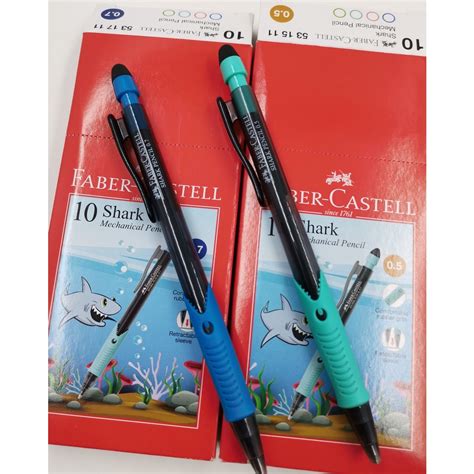 Faber Castell Shark Mechanical Pencil Pcs Shopee Malaysia