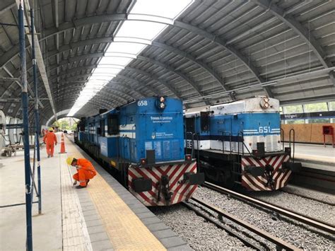 Realizan Pruebas De Carga En El Viaducto Del Mitre EnelSubte