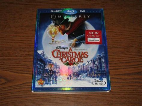 Disneys A Christmas Carol Blu Ray Dvd Disc Set For Sale