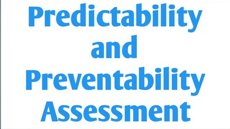 Predictability And Preventability Assessment Of ADRs Pharmacovigilance