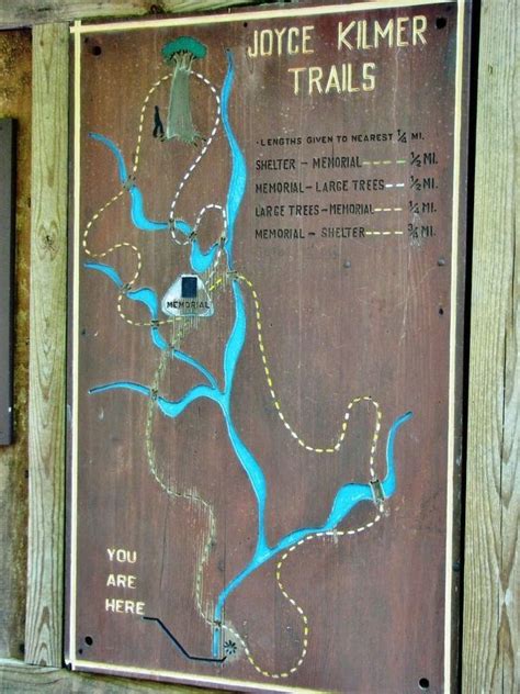 Joyce Kilmer Trail Map