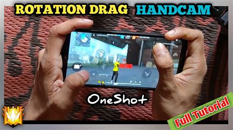 Oneshot Rotation Drag Headshot Trick With Handcam Full Tutorial Free