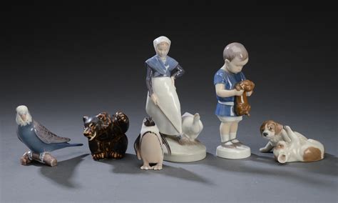 Royal Copenhagen og Bing Grøndahl Samling figurer 6