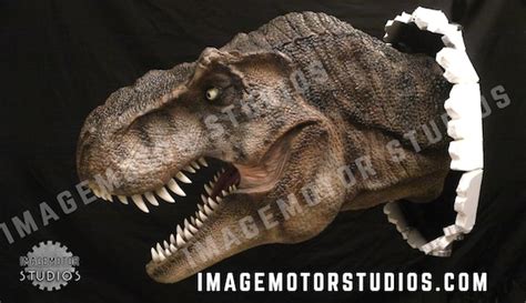 Tyrannosaurus Rex Head Jurassic Park