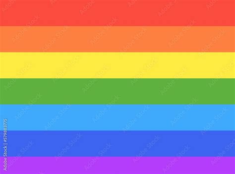 Rainbow Colors Gay Pride Flag Symbol Of Lgbt Social Movement Colorful Background Horizontal
