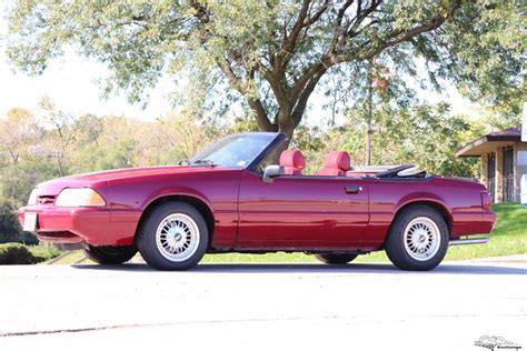 1989 Ford Mustang LX Convertible Sold | Motorious