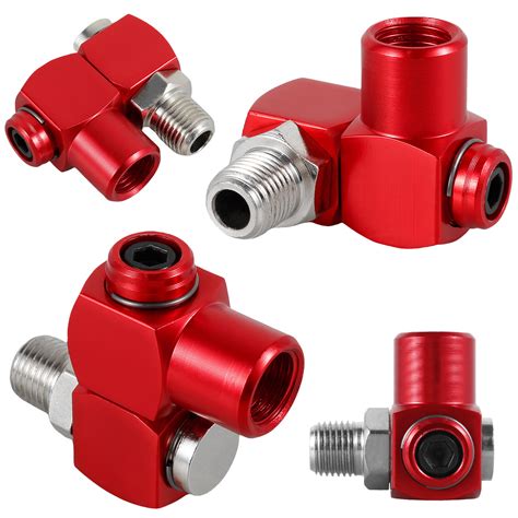 4x Air Hose Connector Air Hose Fitting 14npt Swivel Air Fitting