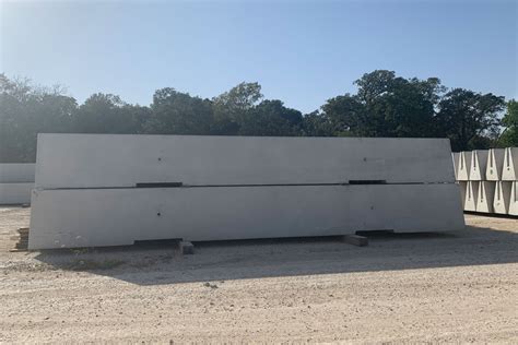 Single Slope Concrete Barrier Summit Precast Concrete